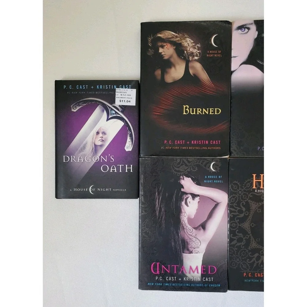 House Of Knight Book Series Lot Of 7 P.C Kristin  Cast Vampire Fantasy YA PB/HC